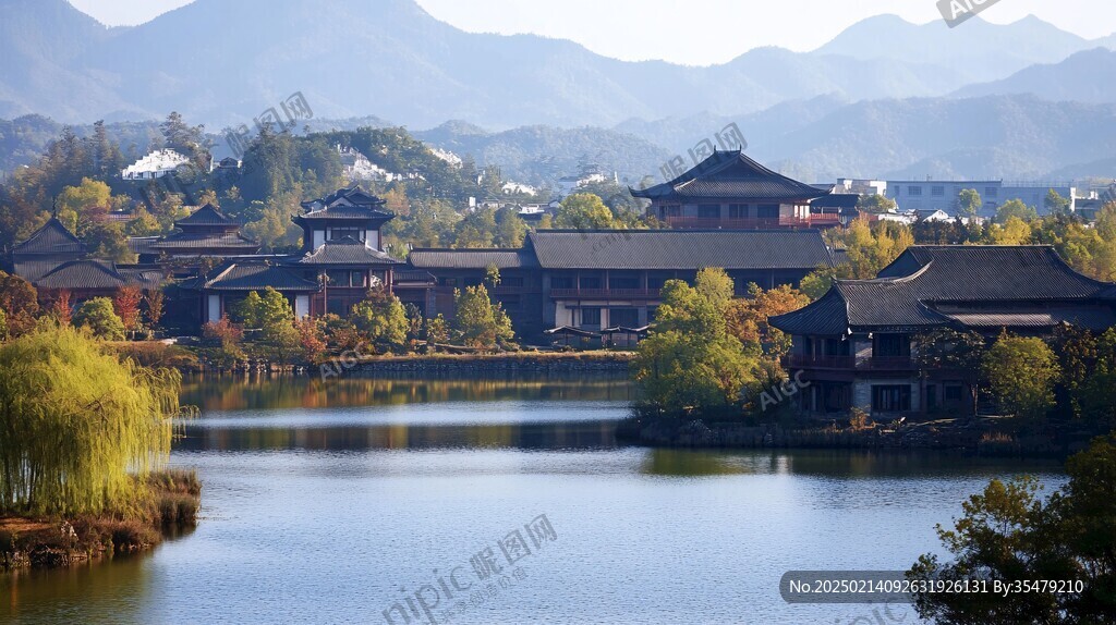 雁栖湖景