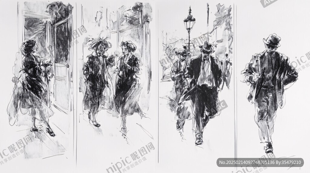 服装效果图系列作品
