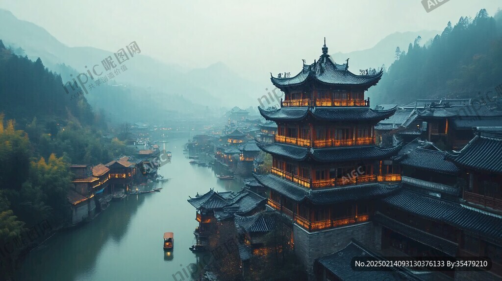 雾中楼阁