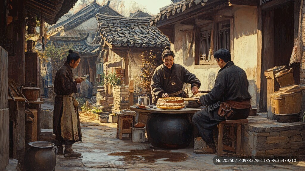 做酱场景还原