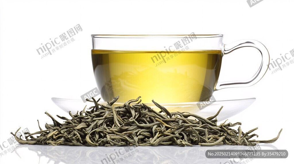 茶饮金银花图片