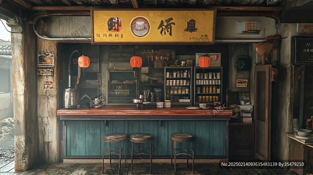 古镇吧台