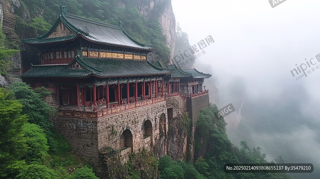 雾中武当