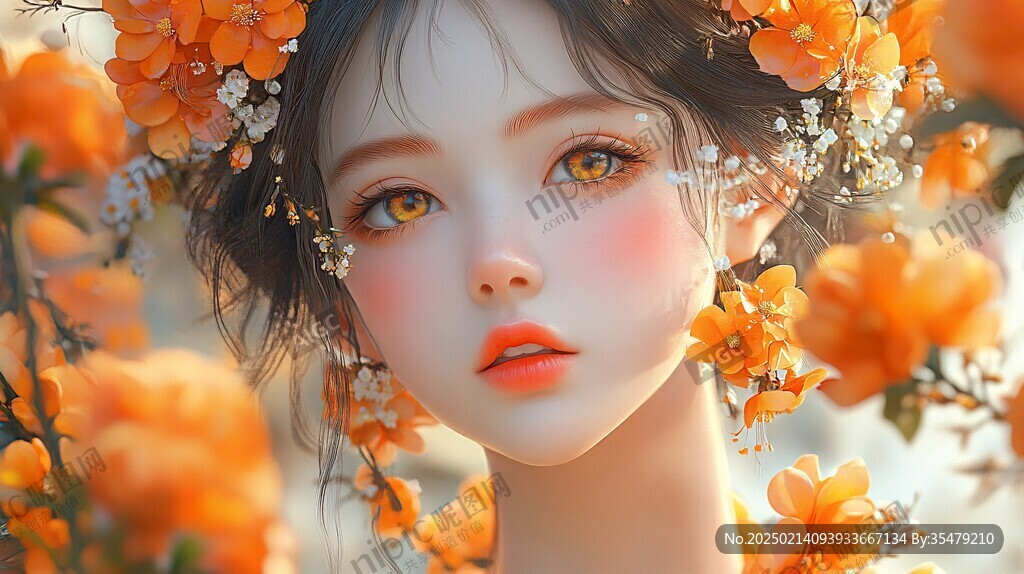 板绘人像