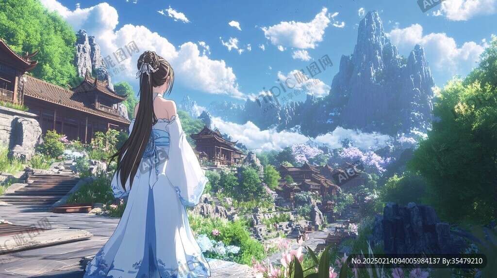 古风人物大场景