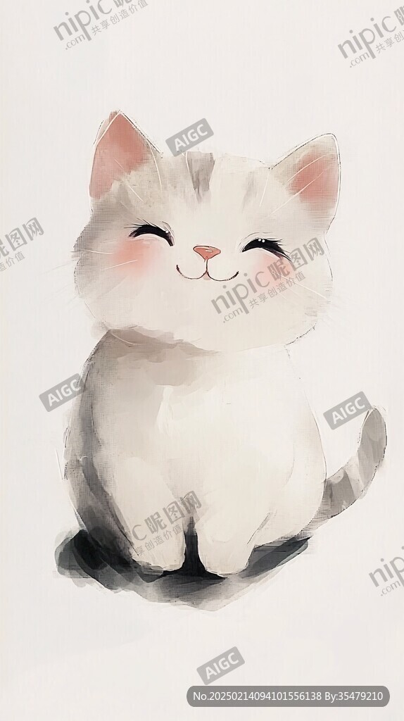 插画猫猫