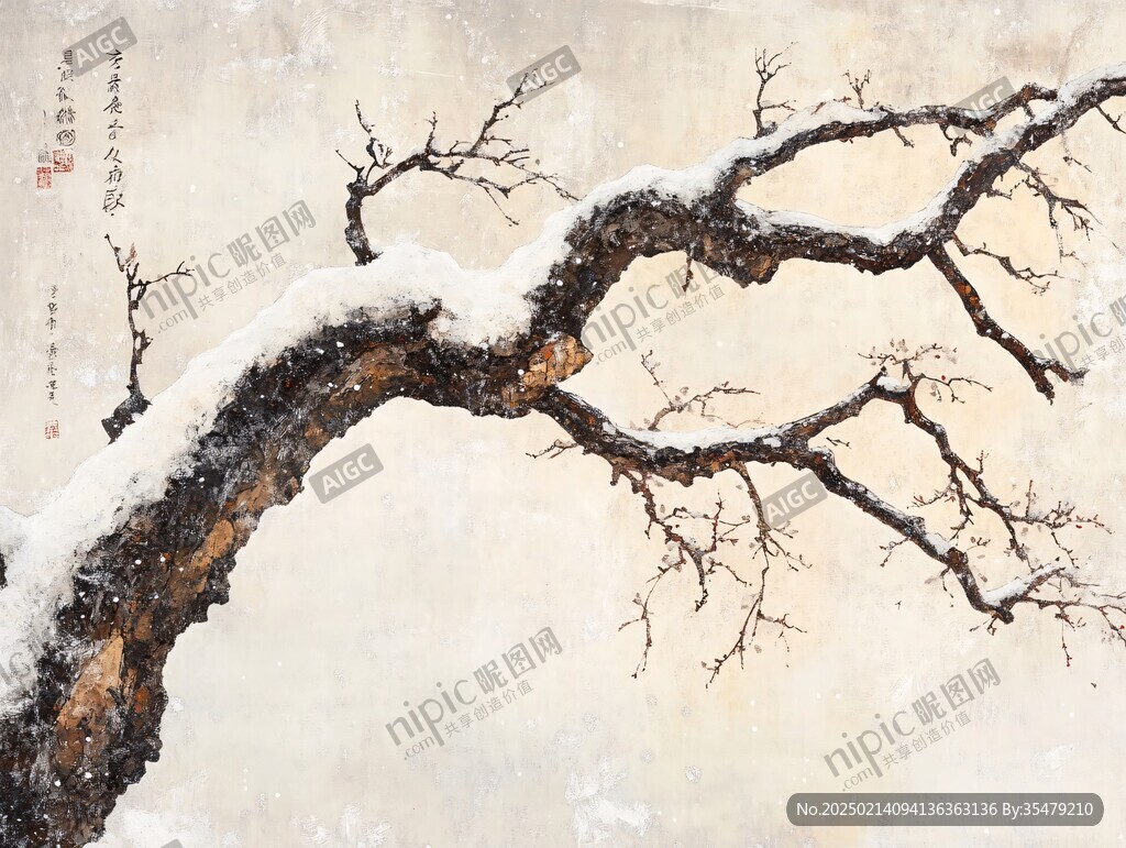 傲雪图
