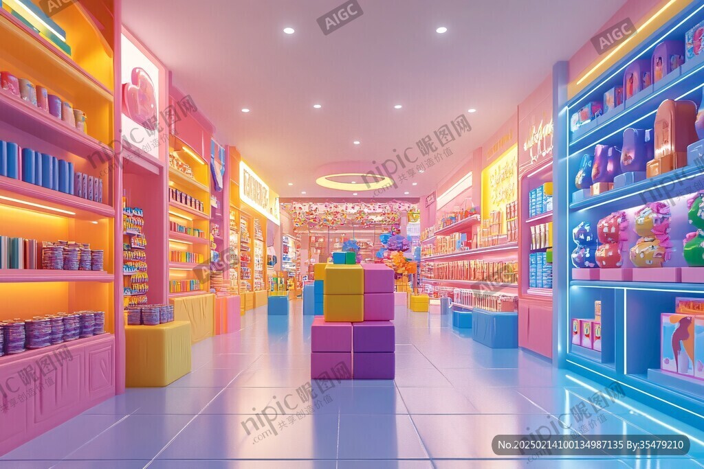 现代玩具店
