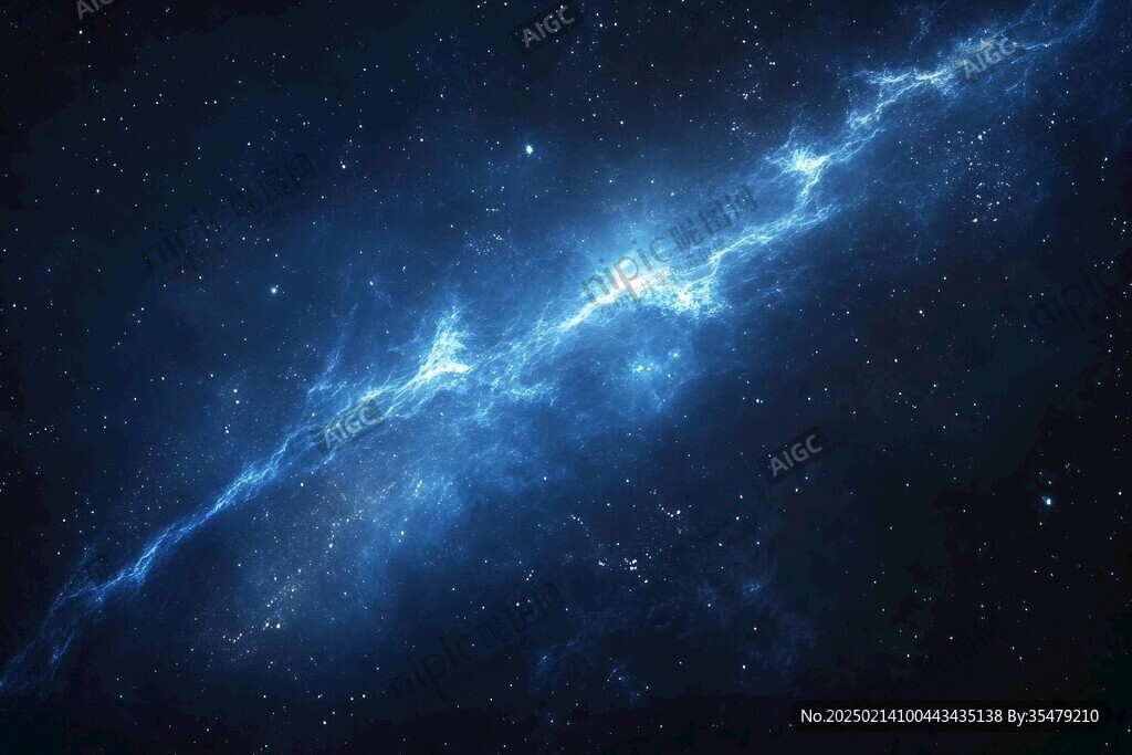 动感蓝宇宙