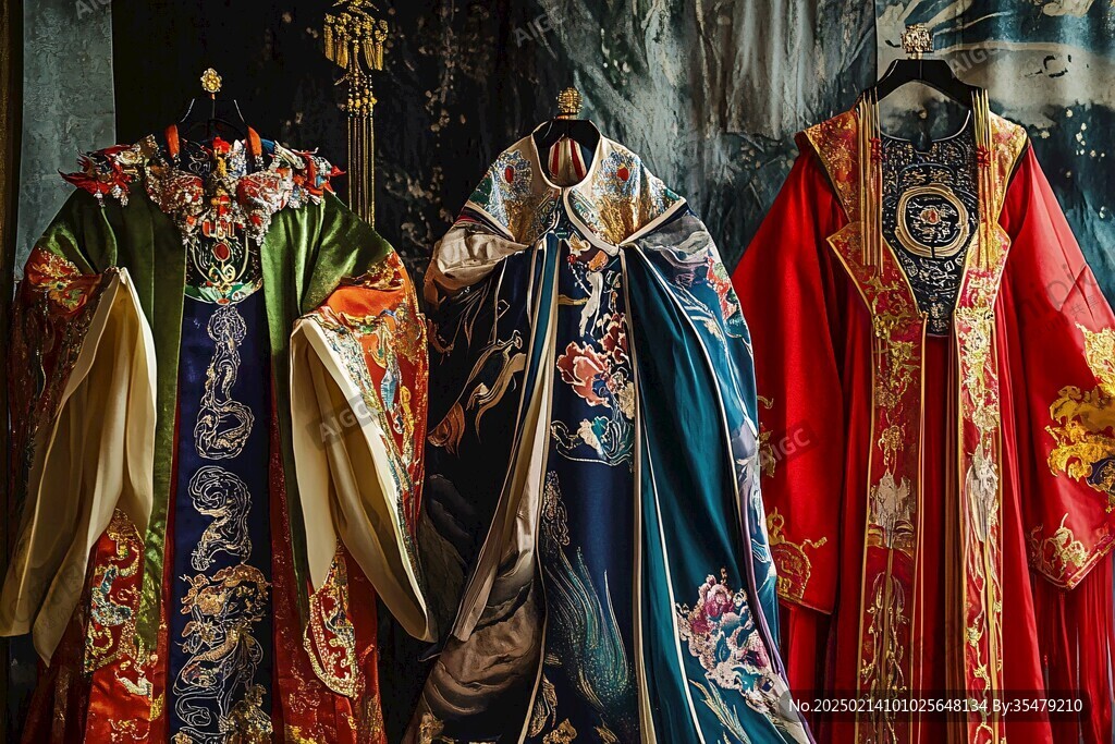 戏服橱窗