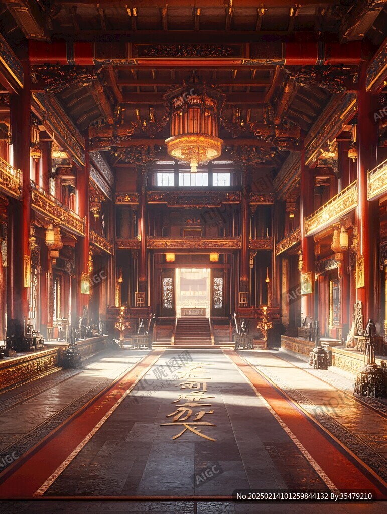 古代朝堂场景