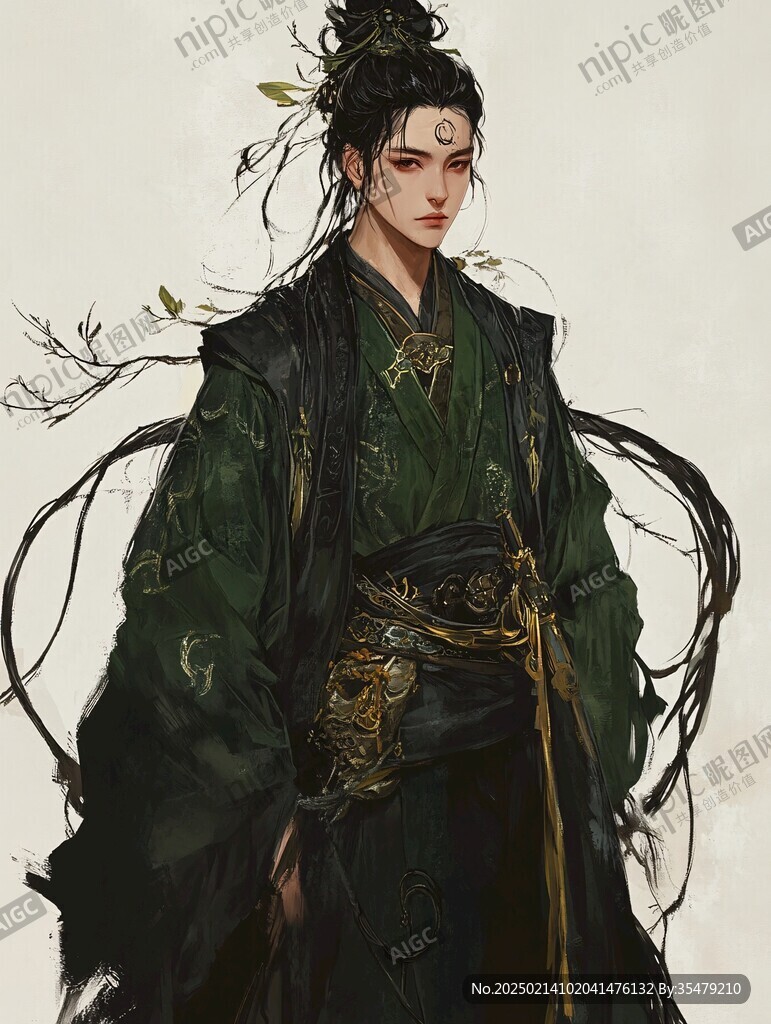 绿衣书生