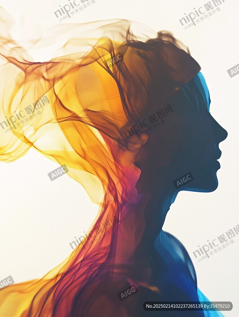 光感色彩高雅抽象艺术
