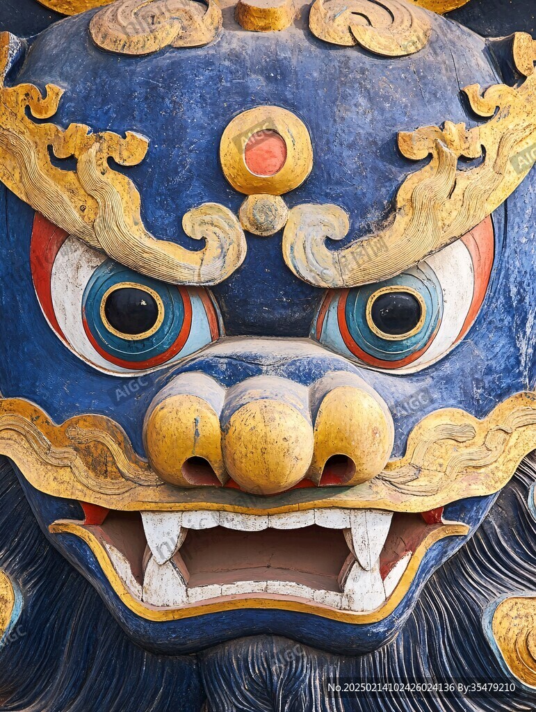 格萨尔面具