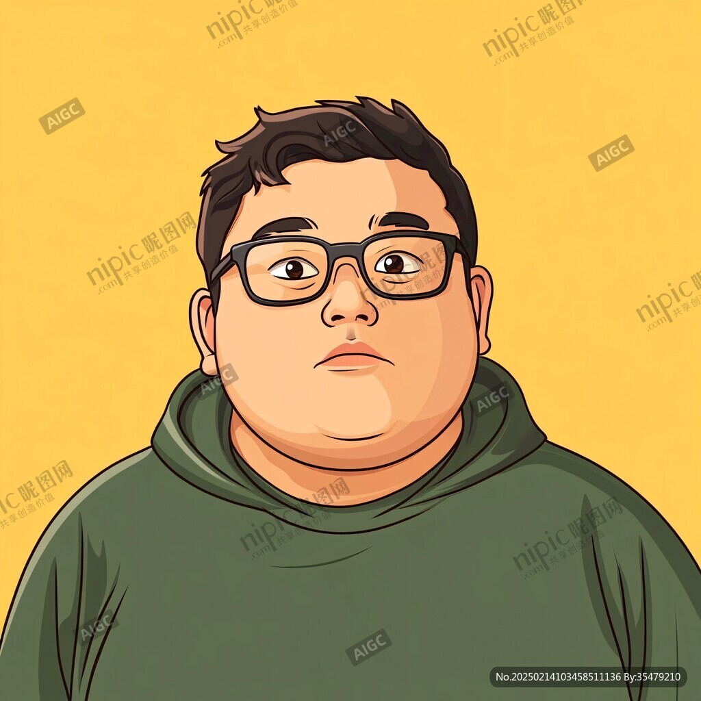 q版胖哥形象