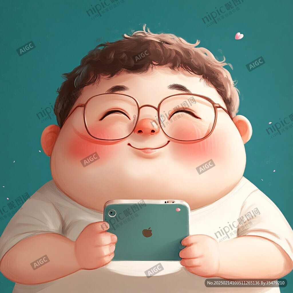 q版胖哥形象