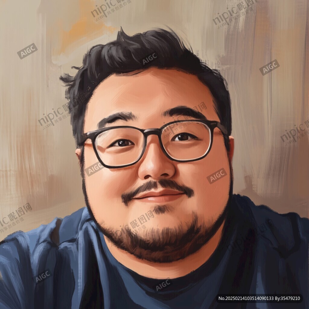 休闲风胖哥