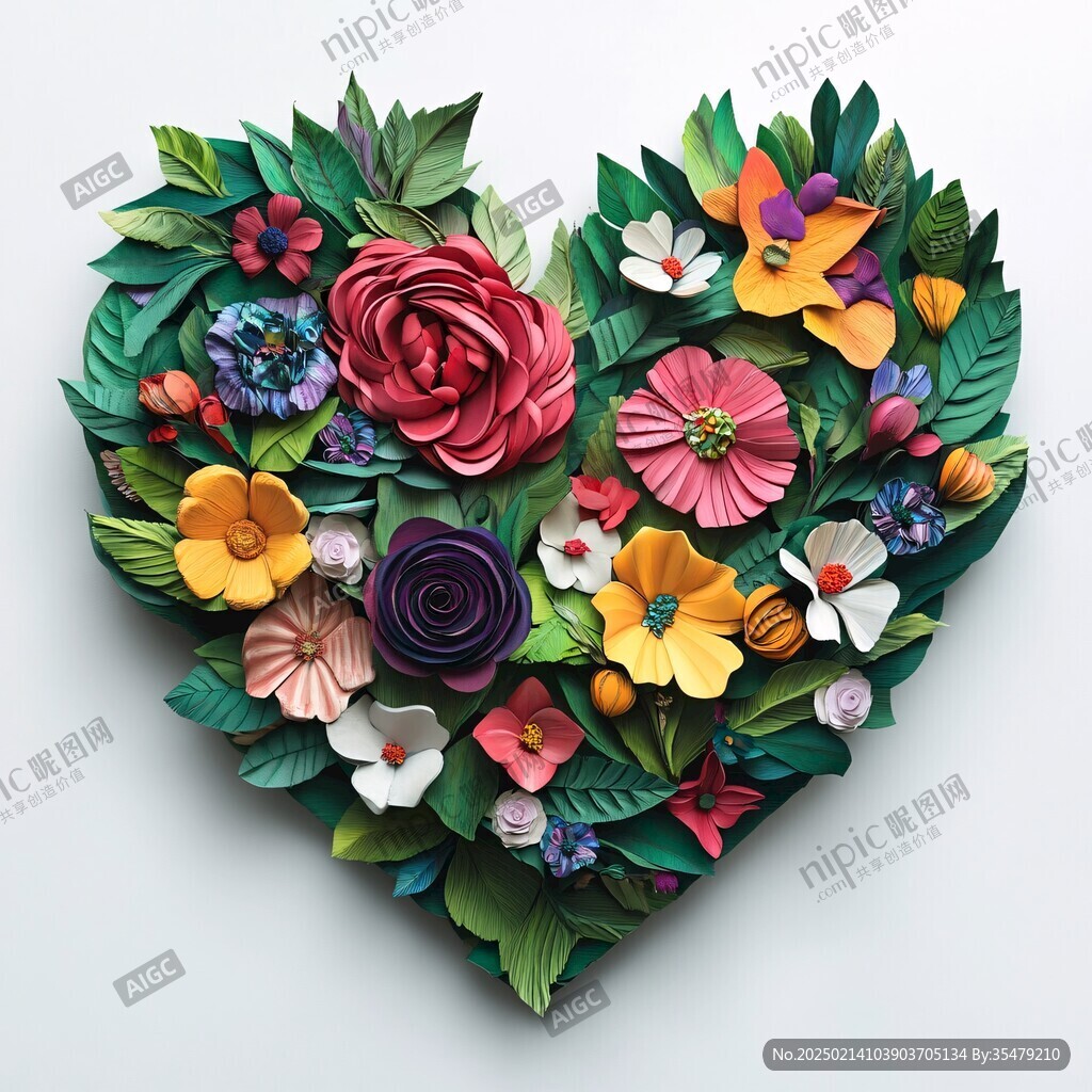 花心插画设计