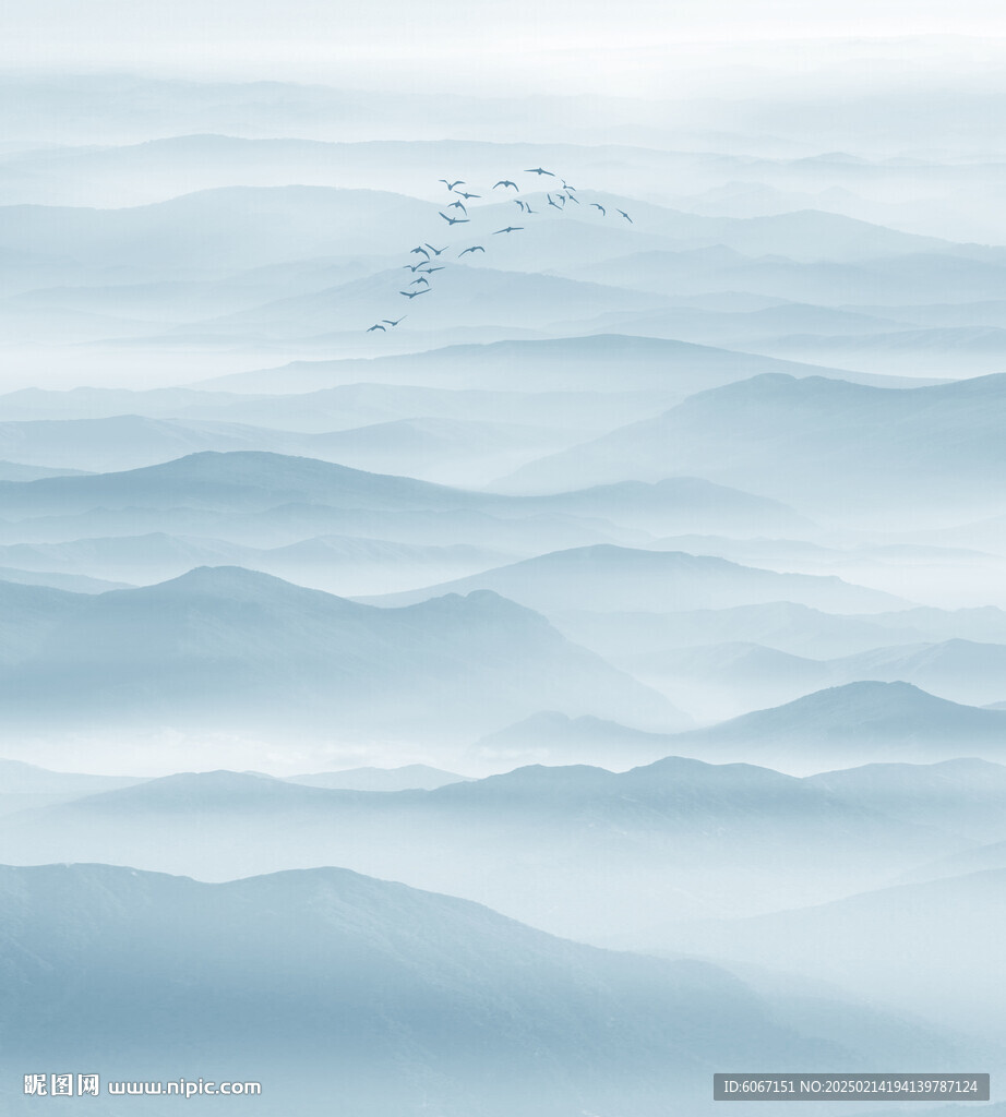 水墨画素材