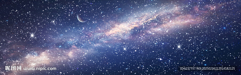 巨幅星空背景墙