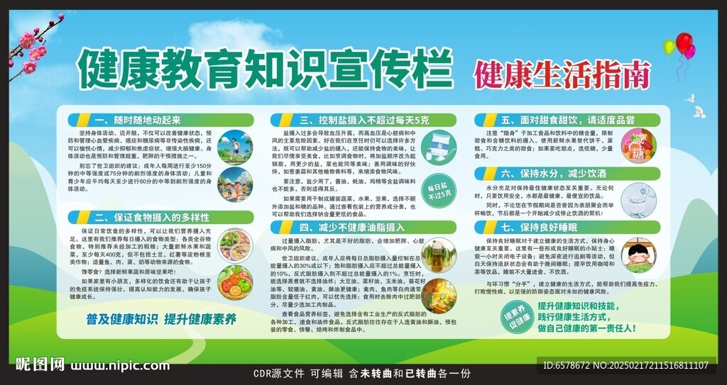 健康教育宣传栏