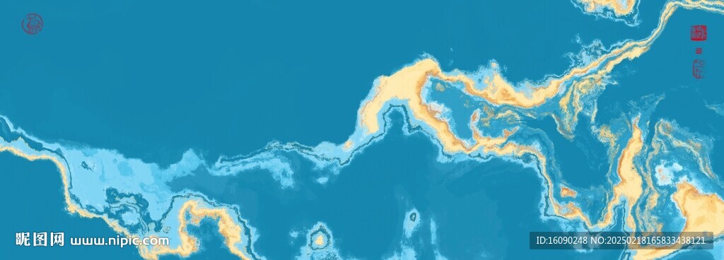 现代水墨画