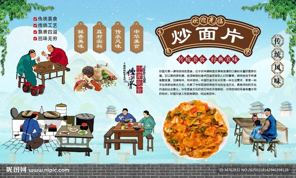炒面片