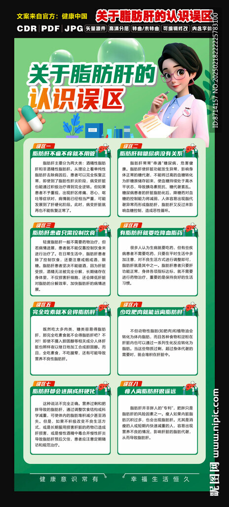 关于脂肪肝的认识误区