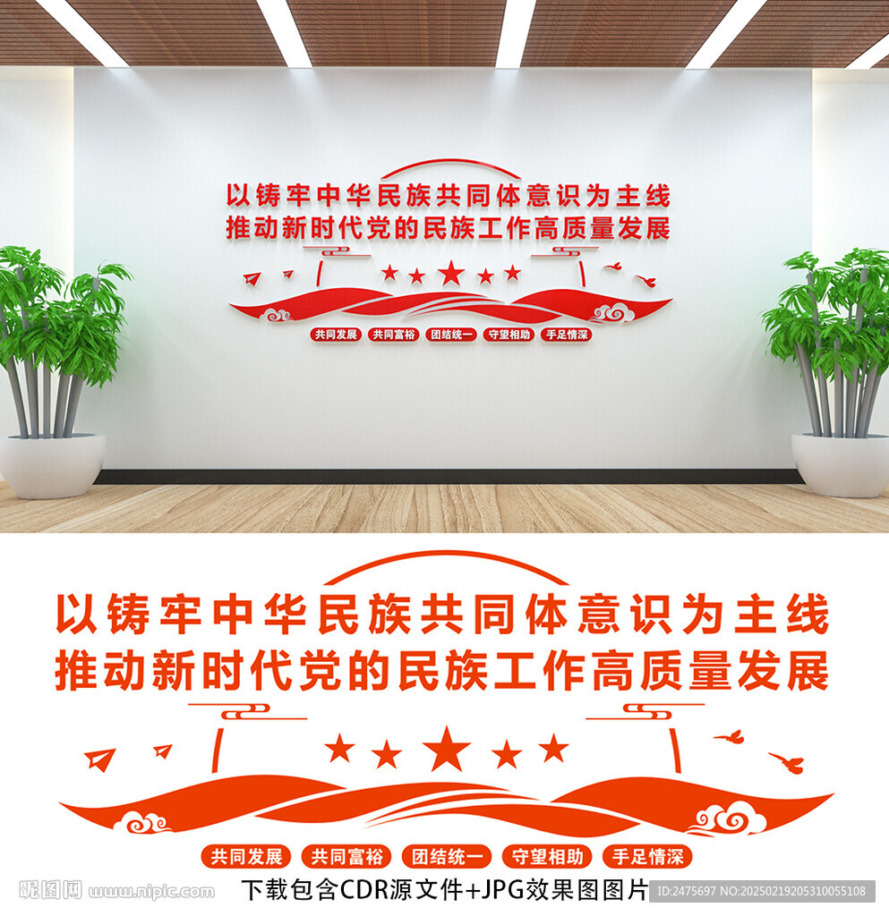 民族团结文化墙