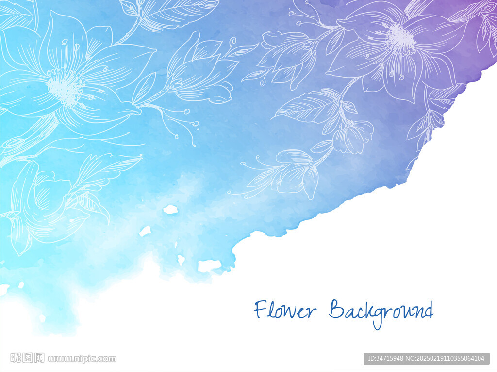 蓝紫色渐变抽象矢量背景