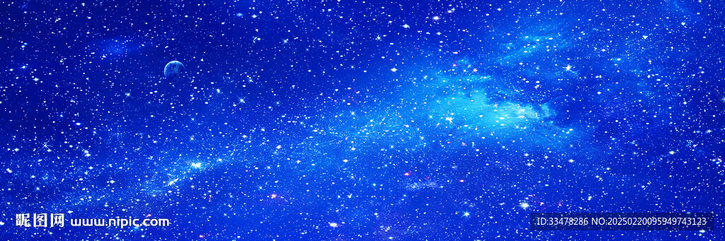 巨幅星空背景墙