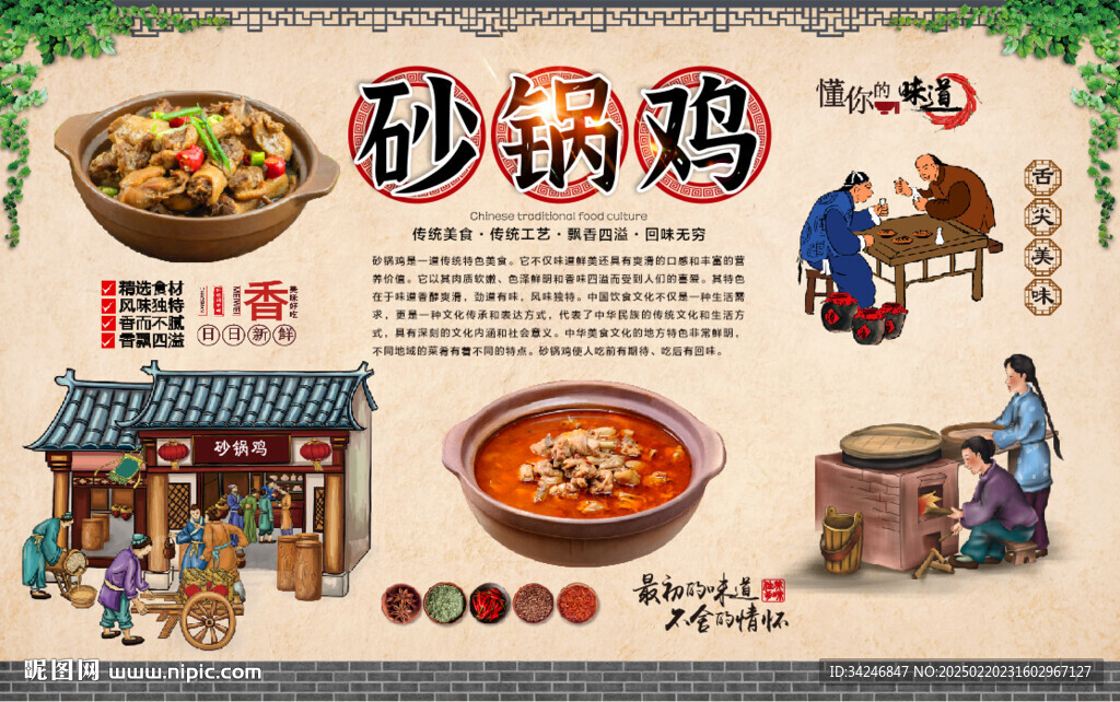 砂锅鸡