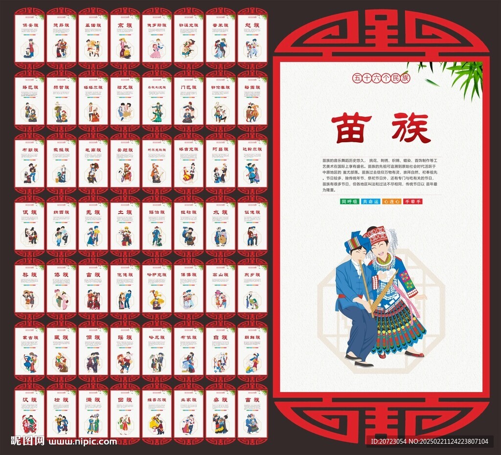 五十六个民族