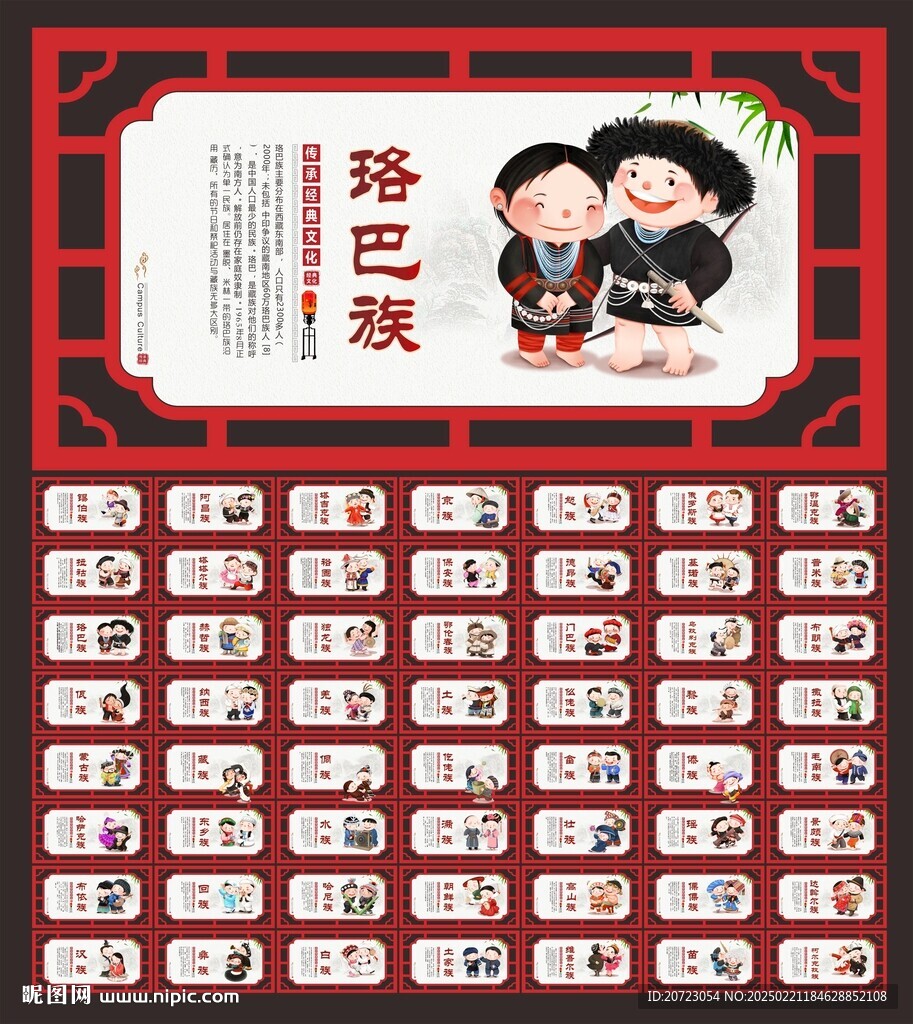 五十六个民族