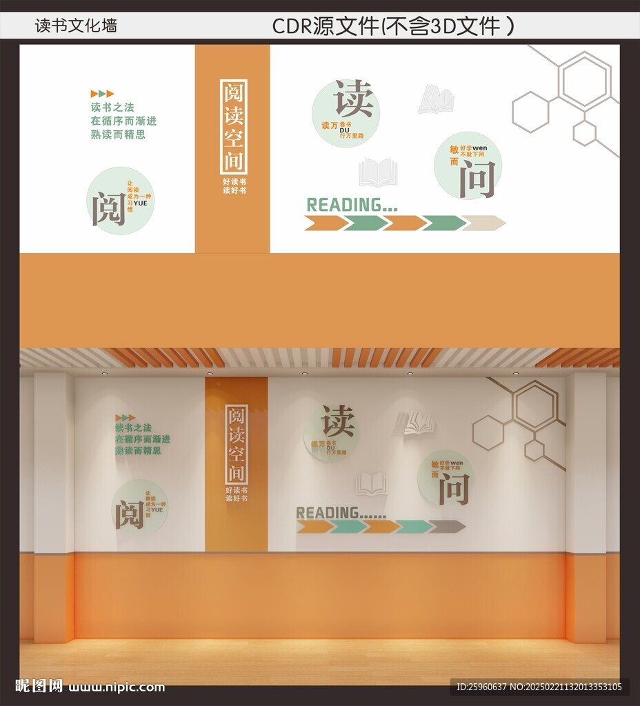 阅读文化墙