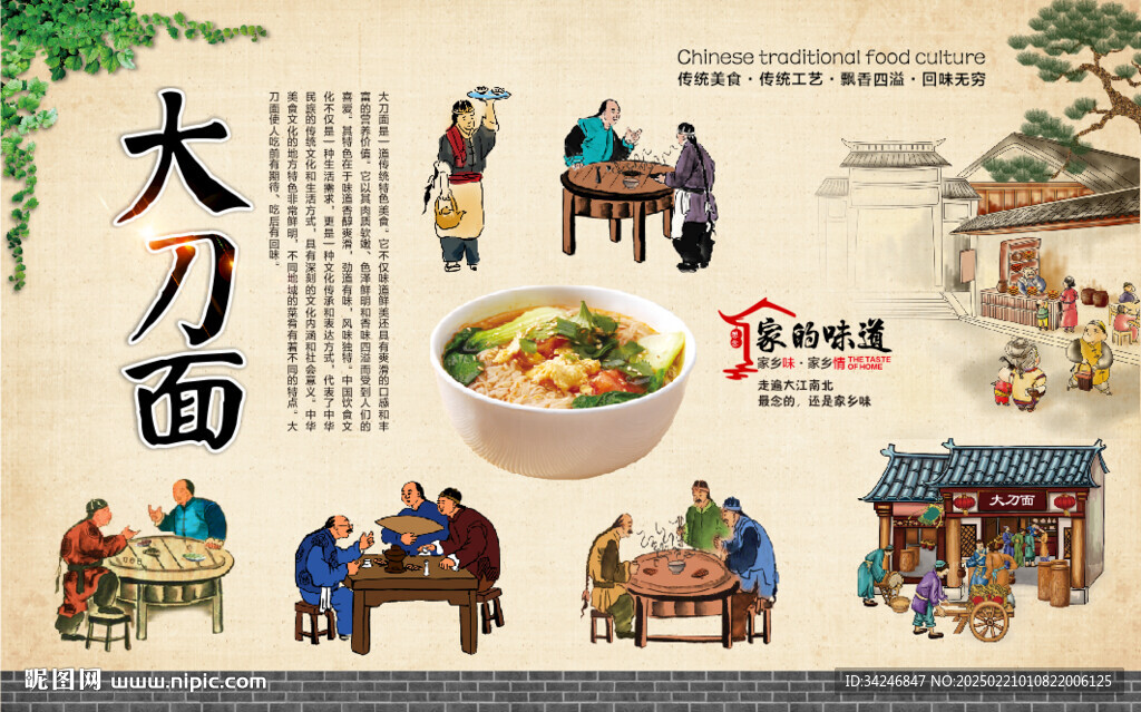 大刀面