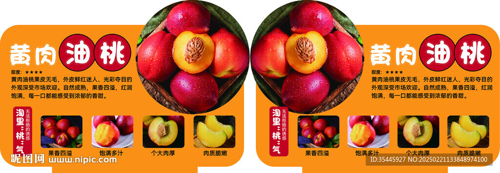 油桃站牌造型牌