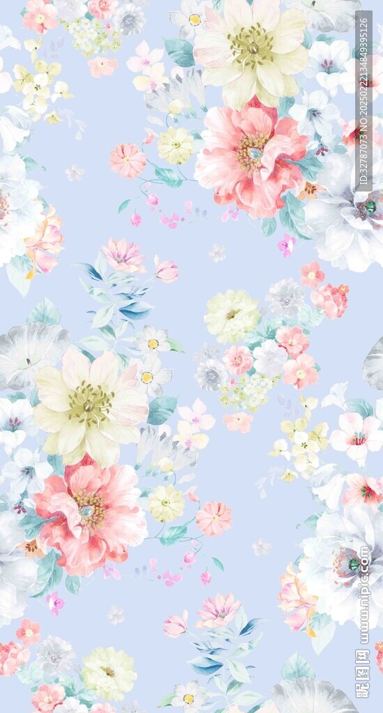 手绘花