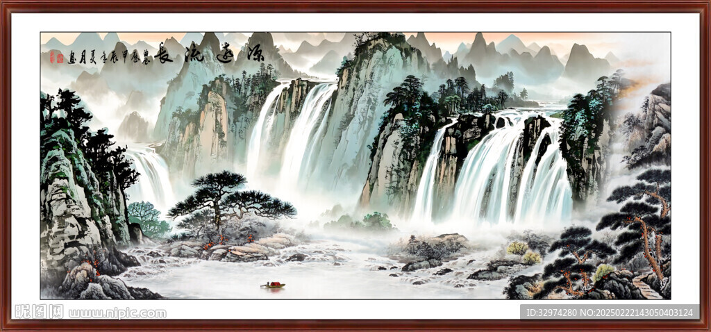 中国风水墨画