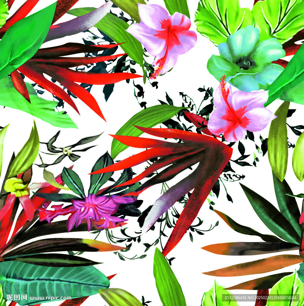 乱花大花