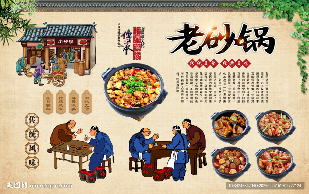 老砂锅