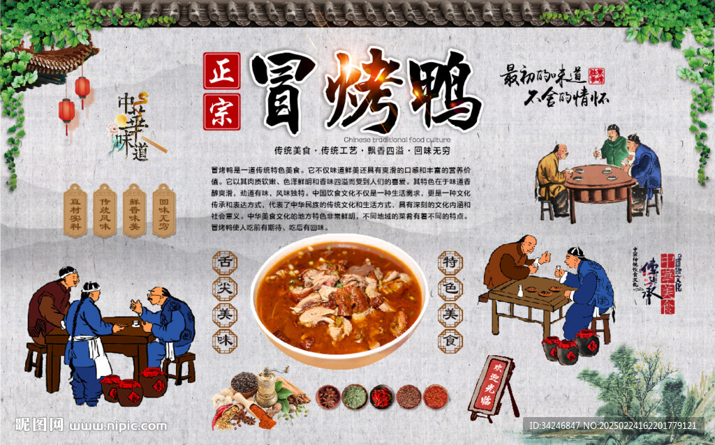 冒烤鸭