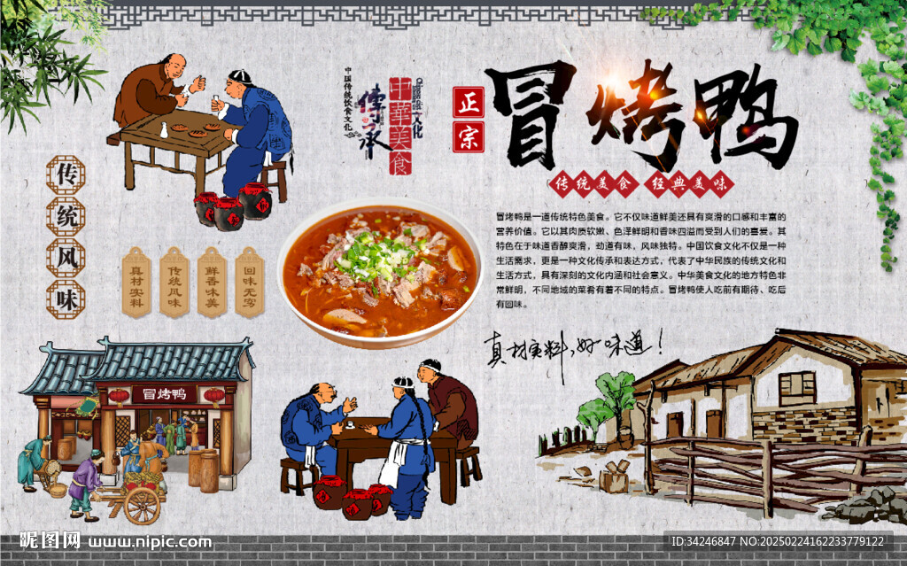 冒烤鸭