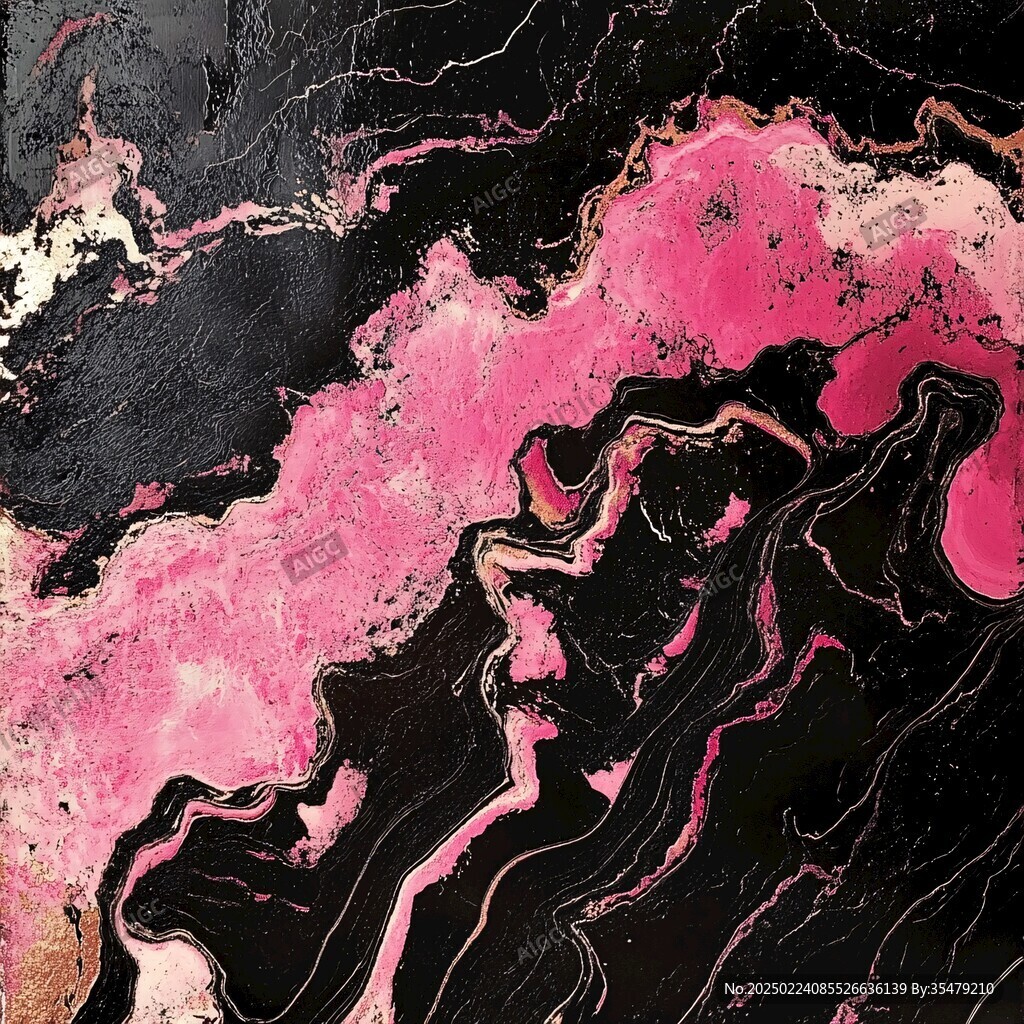 流体流彩装饰画