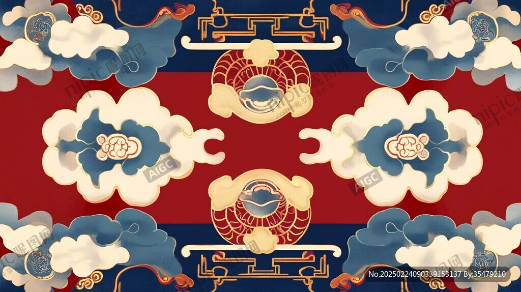 宫廷云纹