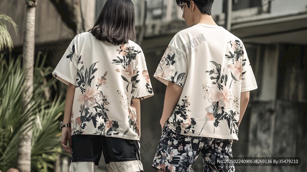 情侣衣服图案