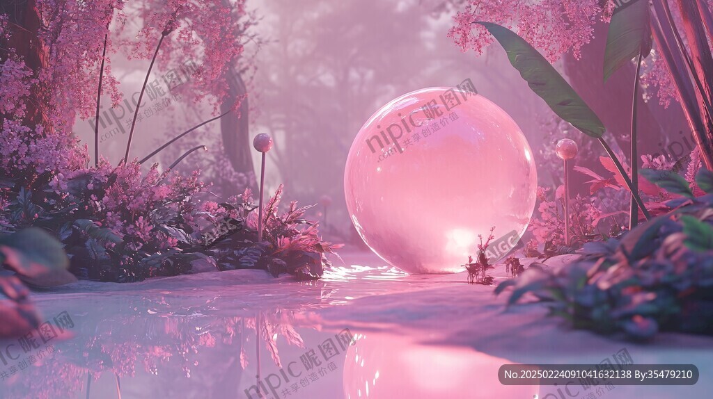粉色的奇幻世界