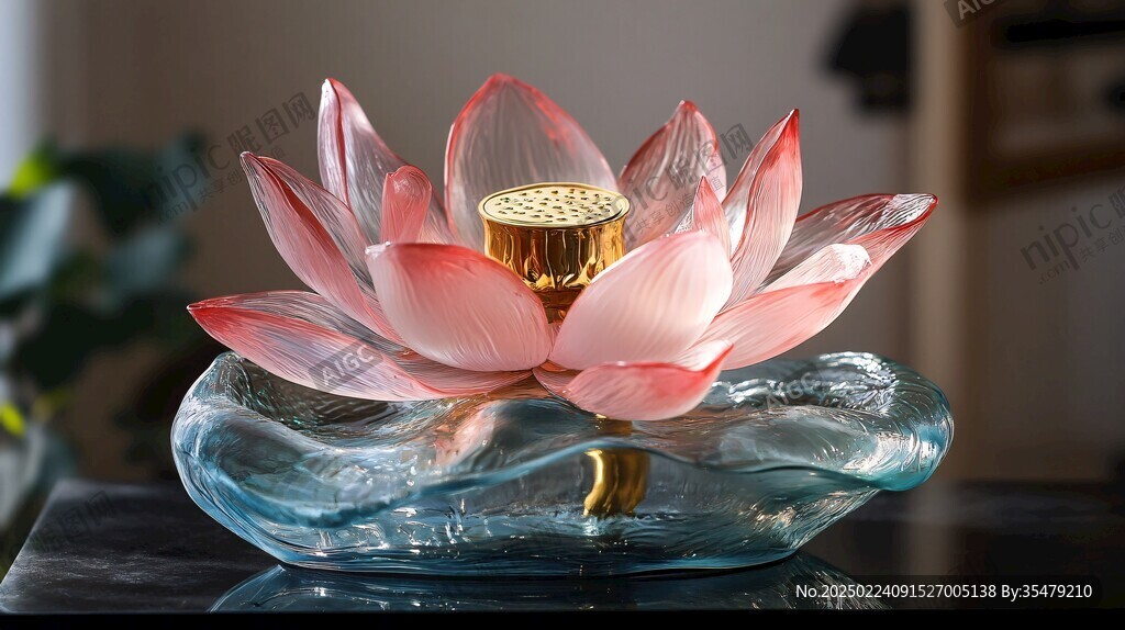 莲花摆件