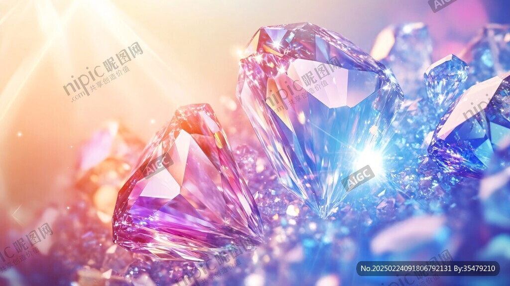 宝石炫酷背景