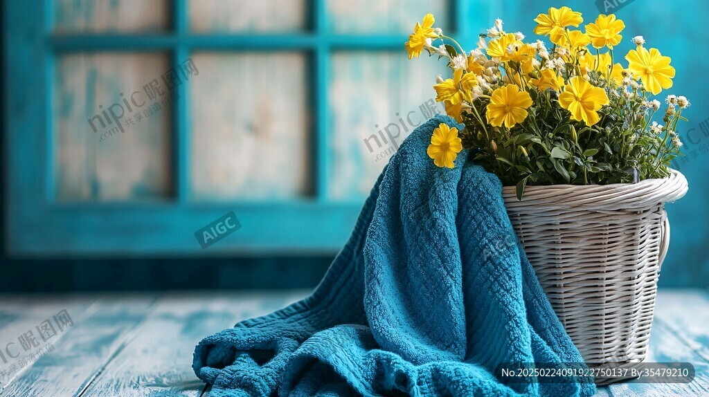 静物黄花